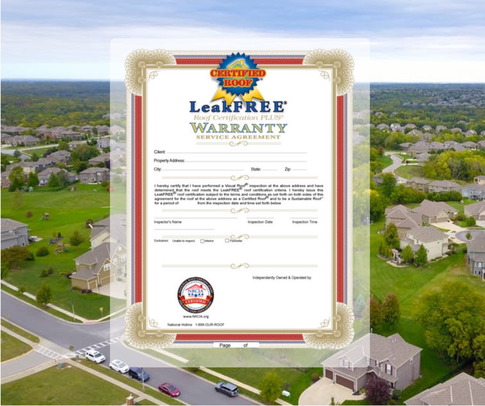 What a LeakFREE Roof Certification Covers, and What It Does Not