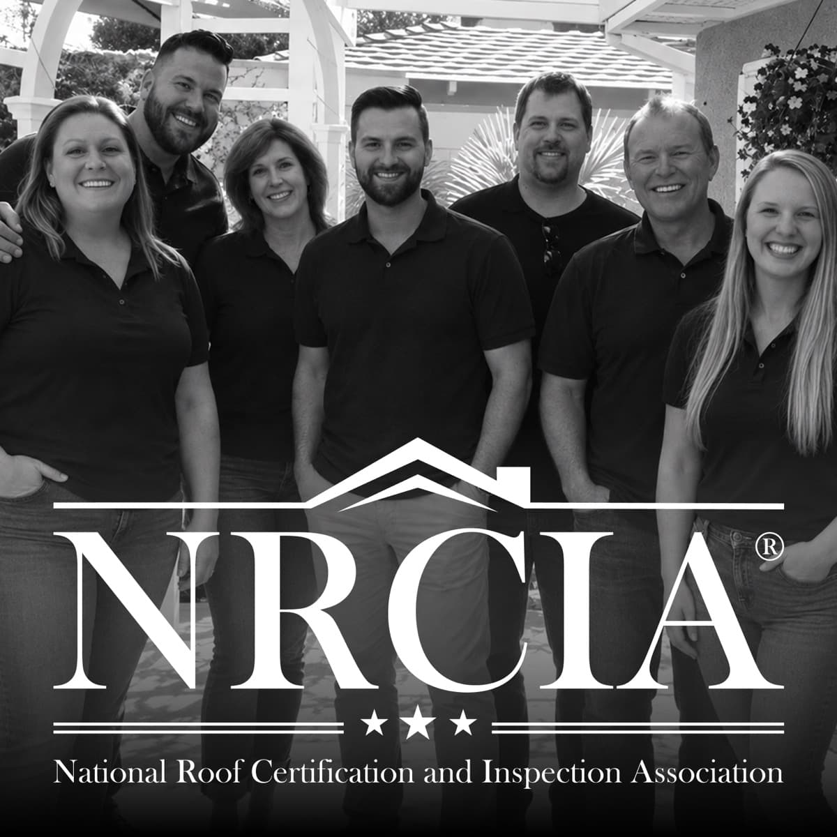 The NRCIA wordmark: National Roof Certification and Inspection Association.